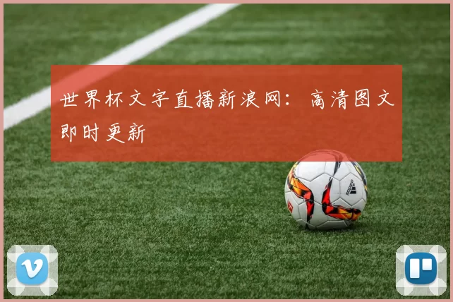 世界杯文字直播新浪网:高清图文即时更新