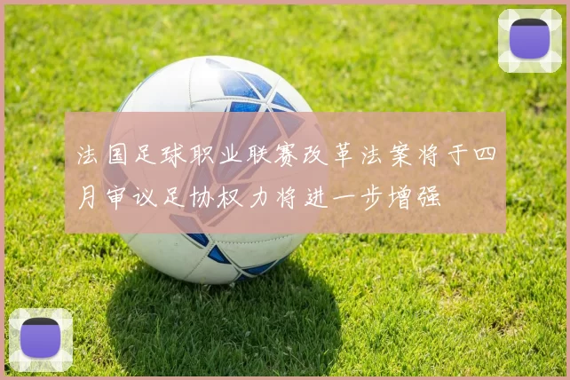 法国足球职业联赛改革法案将于四月审议足协权力将进一步增强