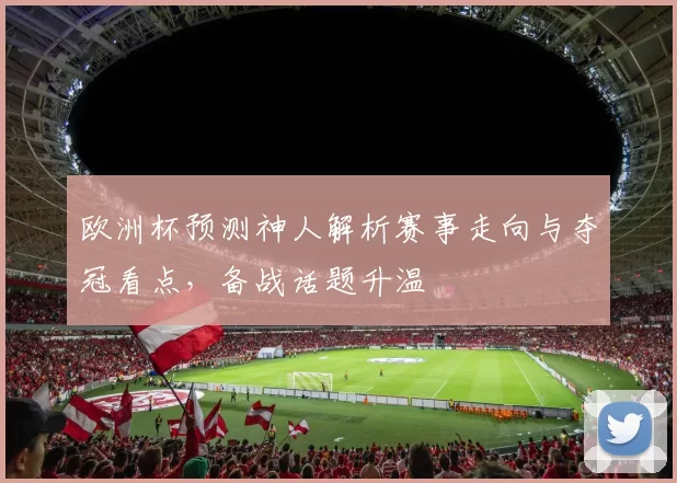 欧洲杯预测神人解析赛事走向与夺冠看点,备战话题升温